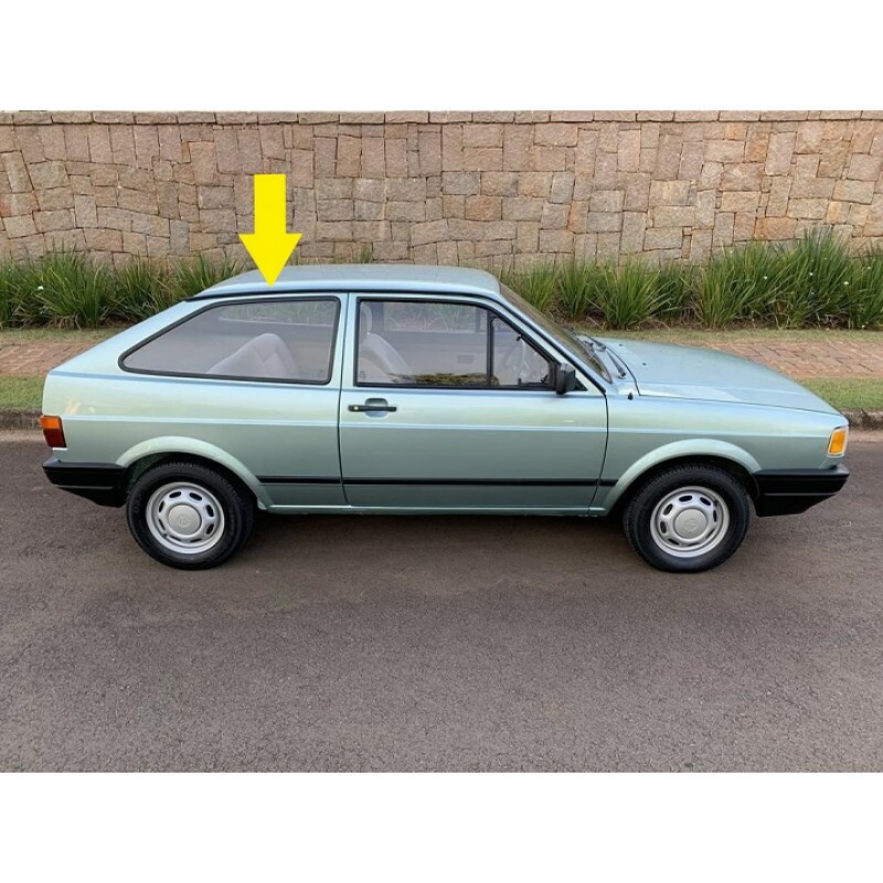 Vidro Lateral Traseiro Direito Gol Quadrado Todos Anos Original VW