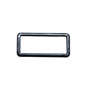 Moldura Maçaneta Interna Chevette Monza 87 em diante Preta 12,5cm - Unitário