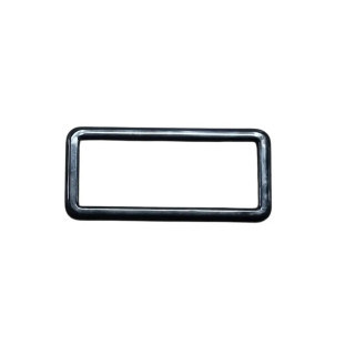  Moldura Maçaneta Interna Opala Caravan 85 em diante Preta 12,5cm - Unitário