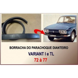 Borracha Parachoque Dianteiro Variant e TL 72 à 77 90CM