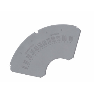 Acrílico Visor Painel Velocímetro Chevrolet Bel Air 1955 1956