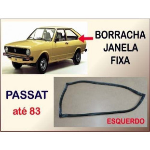 Borracha Janela Fixa até 83 Esquerda