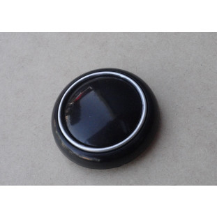 Botão Buzina Volante Kombi até 75 Corujinha Antiga Preto 1ª Linha