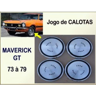 Calota Maverick GT V8 73 à 79 Alumínio - Jogo