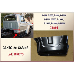 Canto Cabine F-100, F-1000 72 à 92 - Direito