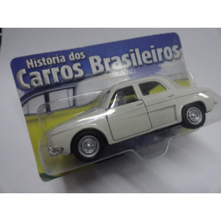 Miniatura Willys Duaphine História dos Carros Brasileiros Lacrado