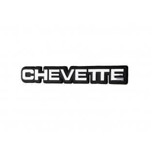 Emblema Chevette 1983 em Diante Plástico 17cm Cromado Novo