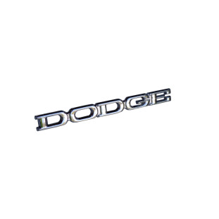 Emblema Capô Painel Frontal Dodge Polara 1800 Dart Charger Le Baron Metal Cromado Parafuso