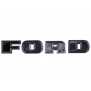 Emblema Ford Capô Letras F-100 F-350 F-600 Twin i Beam 1968 a 1971 - Jogo