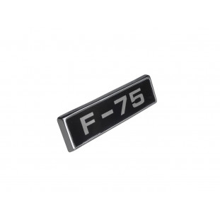 Emblema F-75 Paralama - Unitário