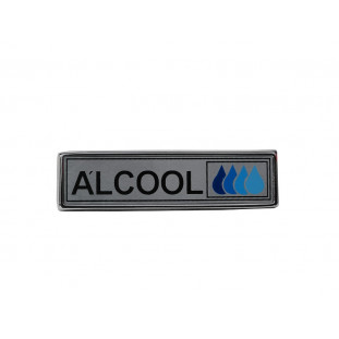 Emblema Álcool Lateral do Paralama