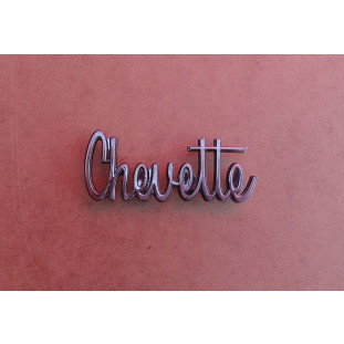 Emblema Manuscrito Chevette Capô e Traseira Original Usado