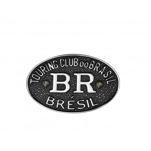 Emblema Touring Club Do Brasil BR Bresil Novo Preto