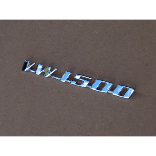 Emblema VW 1500 Karmann Ghia Kombi TL Variant Cromado Novo