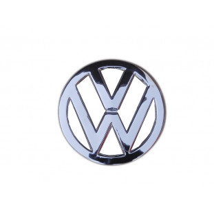 Emblema VW Frontal Frente Kombi Corujinha até 75 Cromado Usado 