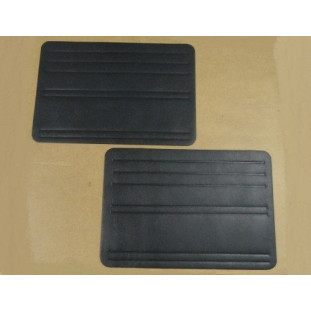 Forro da Porta Dianteira Fusca até 77 Vinil Preto - Par