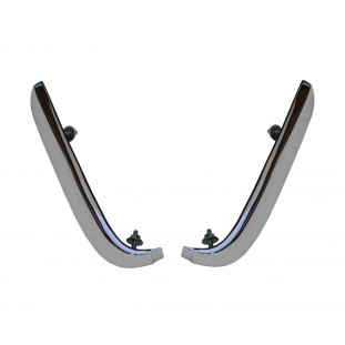 Friso Lateral Canto da Cabine F-100 F-1000 1972 a 1985 Cromado Novo - Par