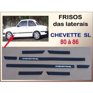 Friso Lateral Chevette SL 80 à 86 - Jogo