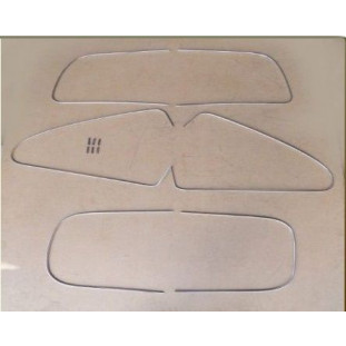 Frisos Vidros Fusca 1967 em Diante