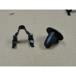 Grampos para Fixação Friso Lateral com Borracha Fusca até 70 - Jogo 42 Peças