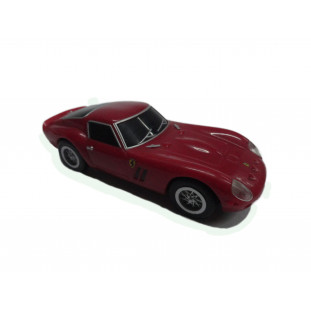 Miniatura Ferrari 250 GTO Vermelha Coleção Posto Shell Plástico