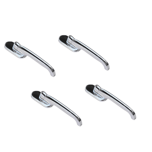 Maçaneta Externa Carro Antigo Adaptação Hot Rod Cromada - Jogo