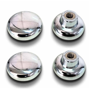 Botão Painel Cromado Volkswagen Fusca - Jogo