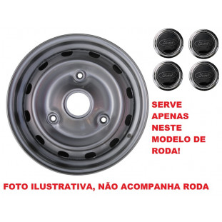 Calota Preta Ford 82 a 97 Aro 14 - Jogo