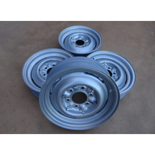 Roda Aro 16 Tala 5 Com Grampos Boca de Sapo Bagre Brasil Original Usada - Jogo