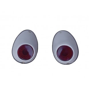 Lanterna Traseira Fusca 1949 a 1952 - Par