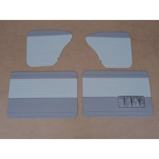 Forro Lateral da Porta Fusca 60 à 66 Cinza e Gelo