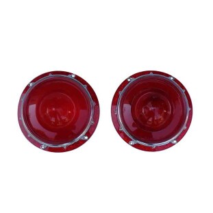 Lente Lanterna Traseira Ford Fairlane Thunderbird 1957 Par Usado