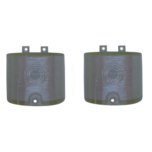 Lente Lanterna Traseira de Ré Aero Willys 1965 A 1966 Novo - Par