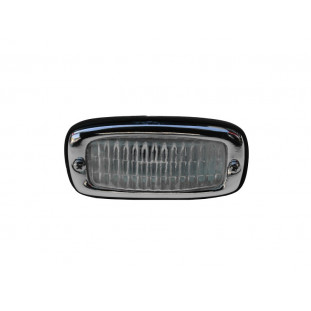 Lanterna Luz Ré Kombi Cromado Lente Cristal Resina Novo