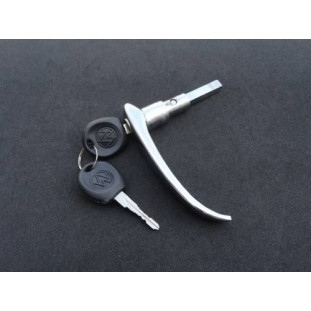 Maçaneta Externa Porta Meio com Chave Clipper até 96