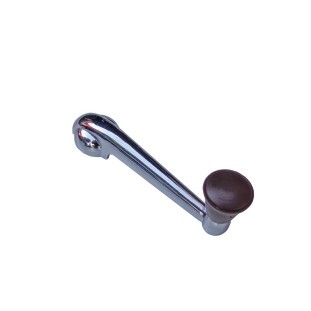 Manivela Vidro Cromada Marrom Volkswagen Fusca até 1970 Nova