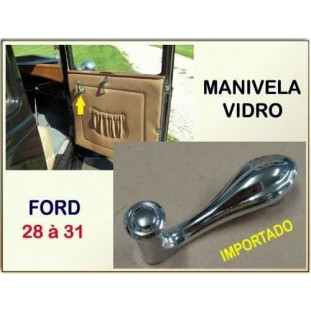 Manivela Vidro Ford 28 à 31 Importado