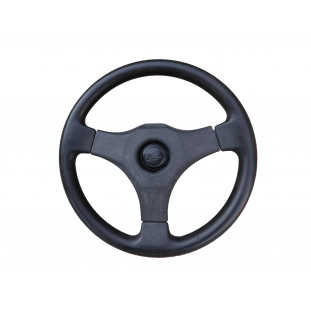 Volante Esportivo Cougar Antigo Pequeno Fusca Estria Grossa