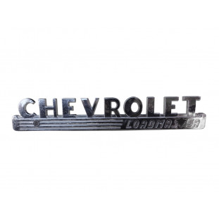 Emblema Lateral Capô Caminhão Chevrolet 47 48 Loadmaster Usado