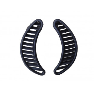 Grade Ar Lateral Meia Lua Sorriso Fusca 74 Diante Original - Par