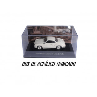 Miniatura Volkswagen Karmann Ghia 1962 Carros Inesquecíveis Brasil Nova