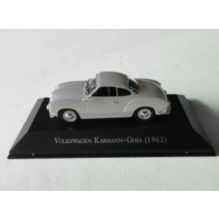 Miniatura Volkswagen Karmann Ghia 1962 Carros Inesquecíveis do Brasil Nova