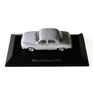 Miniatura Willys Gordini 1965 Carros Inesquecíveis do Brasil Nova