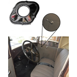 Moldura Roseta Manivela Vidro Ford A 1928 a 1931 Fordinho Deluxe Importada - Unitário