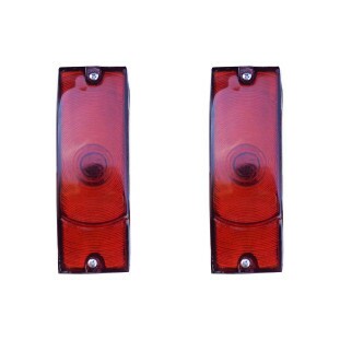 Pisca Dianteiro Dodge D100 D400 D950 Canavieiro Laranja Alumínio Fundido - Par