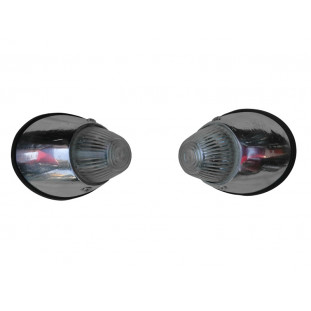 Pisca Dianteiro Kombi 1960 a 1963 Tetinha Cristal Polida - Par