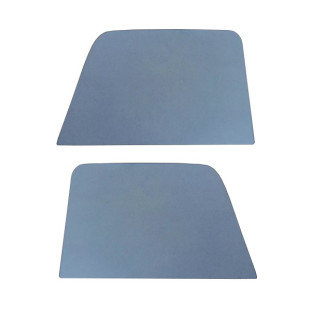 Vidro Porta F-100 F-350 F-600 1962 a 1971 Verde Inteiriço - Par