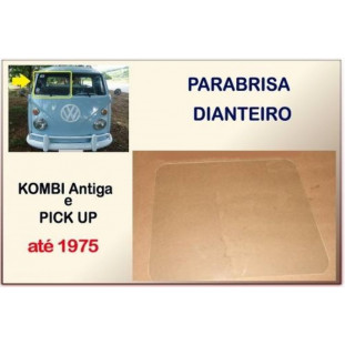 Parabrisa Dianteiro Kombi Antiga e Pick-Up até 75 - Unitário
