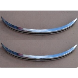 Parachoques Dianteiro e Traseiro Fusca 70 à 76 Wolff - Par