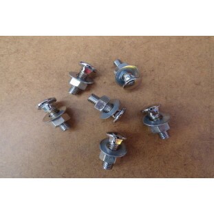 Parafuso Parachoque Dianteiro e Traseiro Fusca até 70 - Jogo